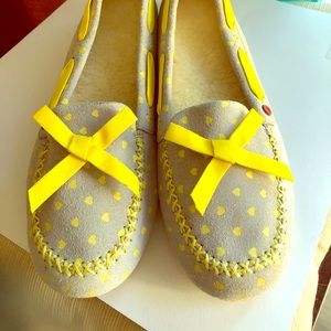 SOLD I heart Uggs Gray Moccasins NWOB